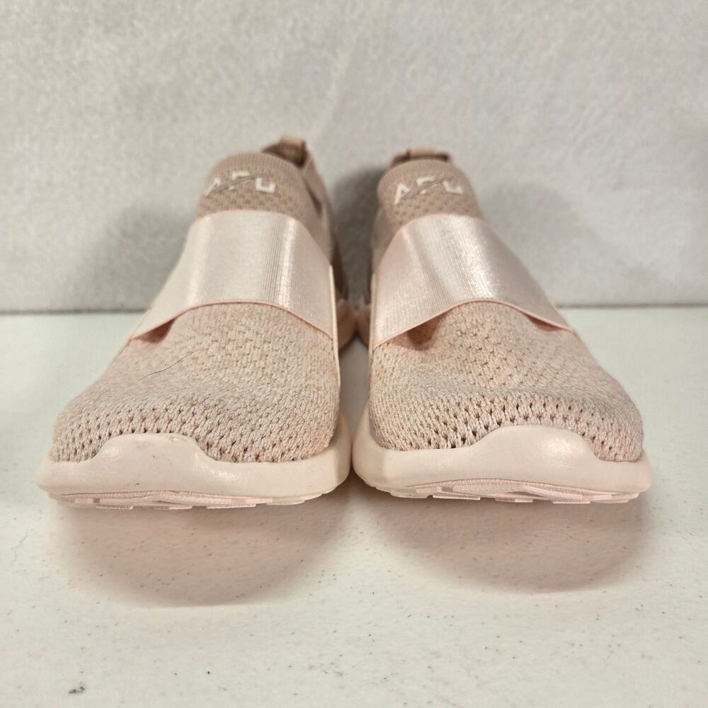 APL TechLoom Bliss Sneakers Knit Slip On Athletic Shoes Pink Womens US 5.5 NWOT - Picture 4 of 10